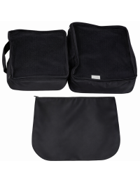 Набор органайзеров дорожных Bolan Home & Design 5 шт полиэстер Черный