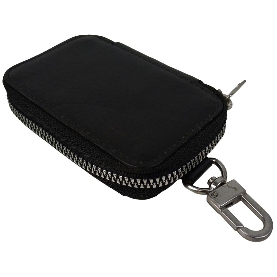 Ключница Luxury Key Case натуральная кожа Черная