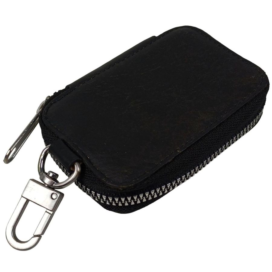 Ключница Luxury Key Case натуральная кожа Черная