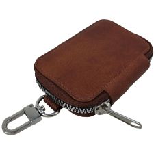 Ключница Luxury Key Case натуральная кожа Коричневая