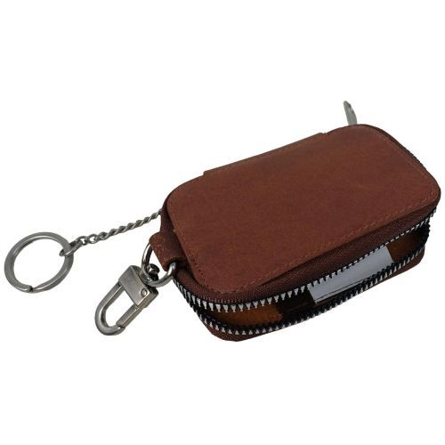 Ключница Luxury Key Case натуральная кожа Коричневая