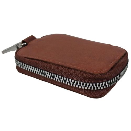 Ключница Luxury Key Case натуральная кожа Коричневая