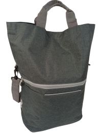 Сумка на багажник Walfort 2 в 1 18 л полиэстер Темно-серая