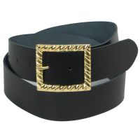 Ремень Vanzetti Женский Натуральная кожа Черный