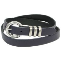 Ремень Vanzetti Женский Натуральная кожа Темно-синий