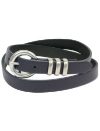 Ремень Vanzetti Женский Натуральная кожа Темно-синий