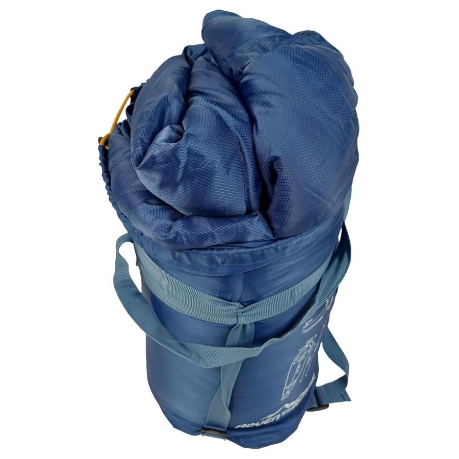 Спальный мешок-мумия Adventuridge +2°C 230 см Синий