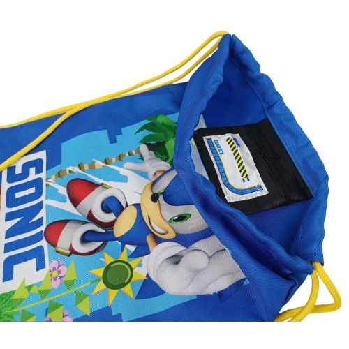 Сумка для обуви Sonic Детская Котомка Полиэстер Синяя
