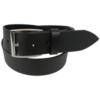 Ремень Skipper мужской широкий натуральная кожа Черный