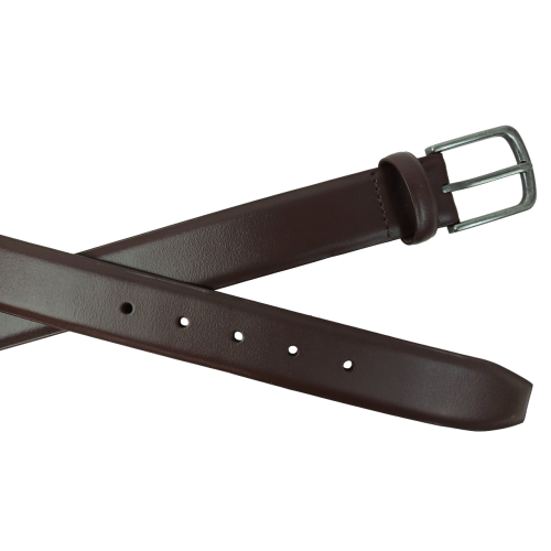 Ремень WBL Trading Мужской Натуральная кожа Темно-коричневый