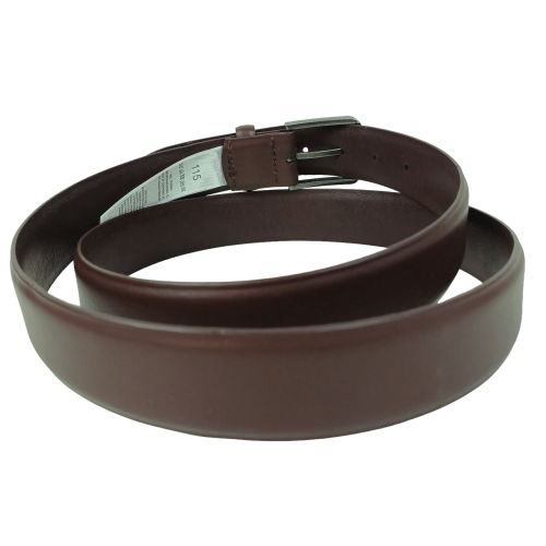 Ремень WBL Trading Мужской Натуральная кожа Темно-коричневый