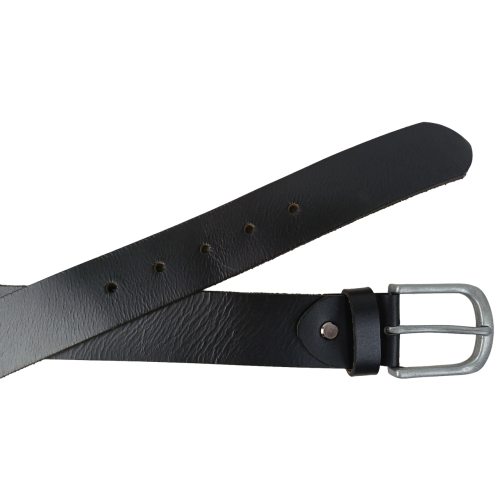 Ремень Dugros Мужской Универсальный Натуральная кожа Черный
