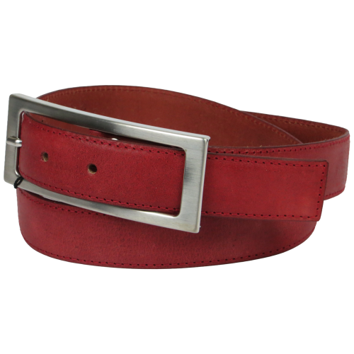 Винтажный женский кожаный ремень Vanzetti 100072 красный