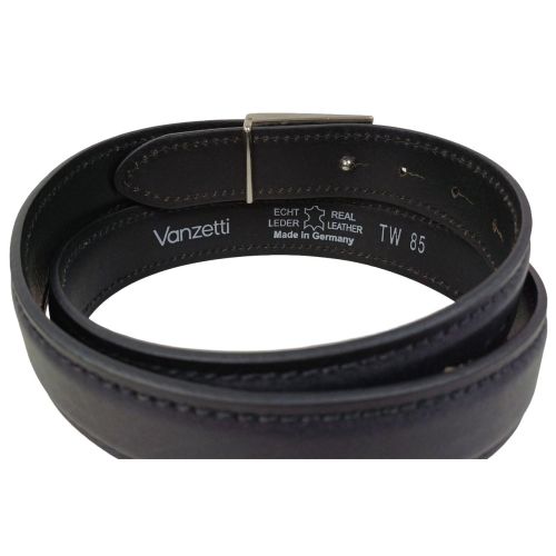 Ремень Vanzetti Женский Винтажный Натуральная кожа Черный