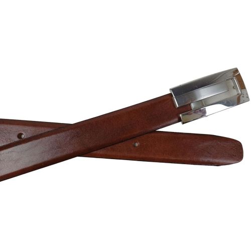 Ремень Vanzetti женский элегантный для брюк натуральная кожа Коричневый
