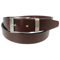 Ремень женский Vanzetti классический под брюки 111 см 3 см кожа Темно-коричневый