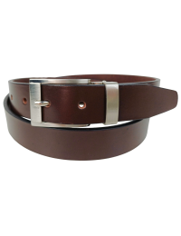 Ремень женский Vanzetti классический под брюки 111 см 3 см кожа Темно-коричневый