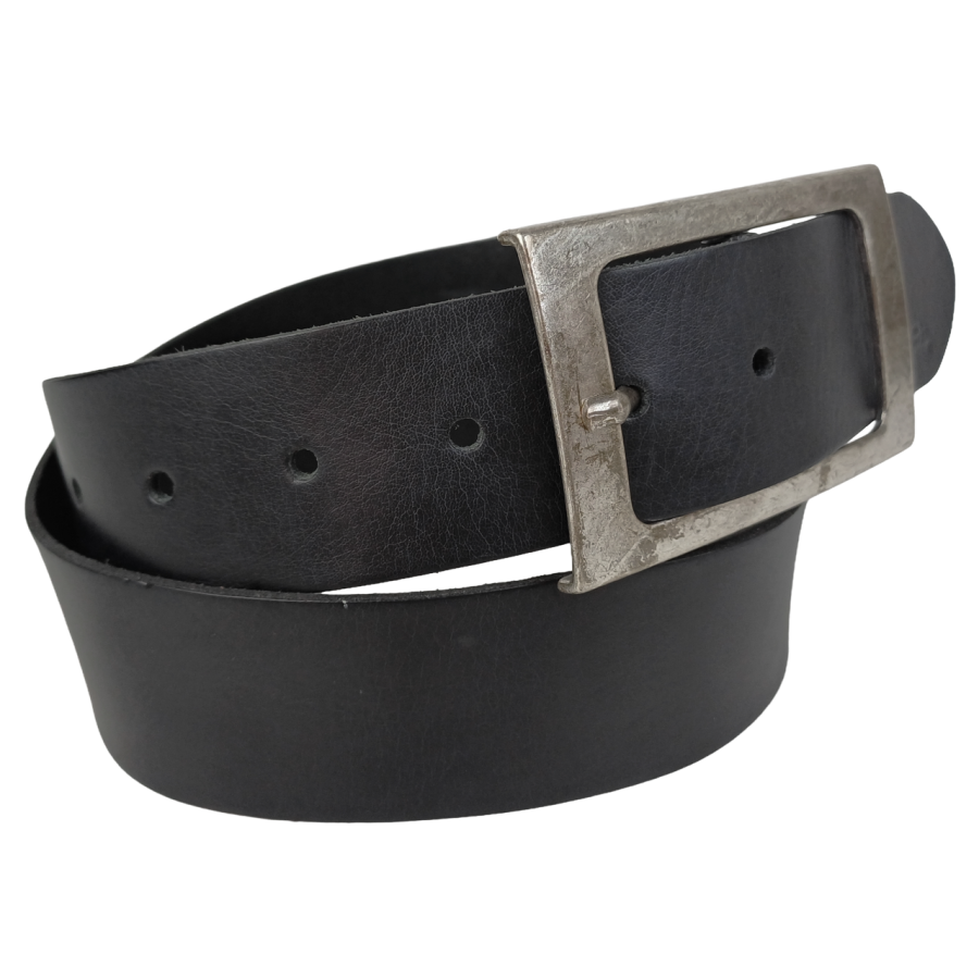 Ремень женский Tom Tailor Vintage под джинсы 105 см 3.8 см кожа Черный