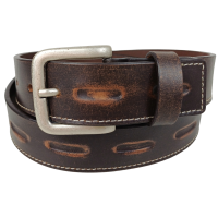 Ремень мужской Vanzetti Vintage 117 см 3.8 см кожа Темно-коричневый