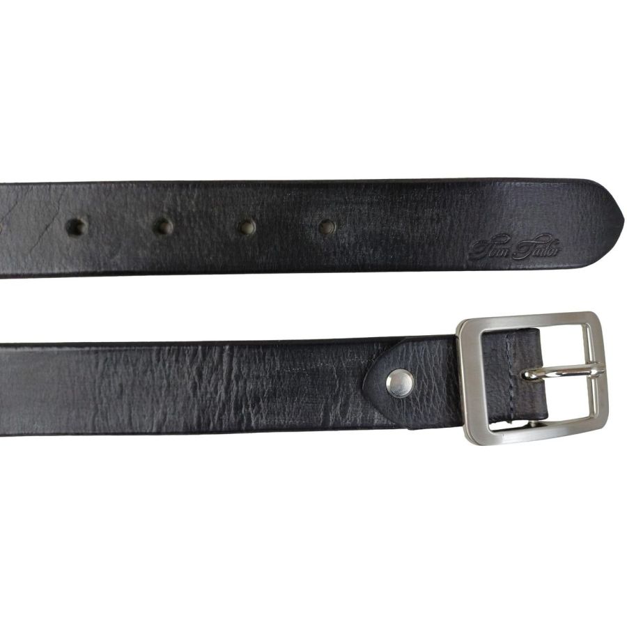 Ремень женский Tom Tailor Vintage 108 см 2.8 см кожа Черный