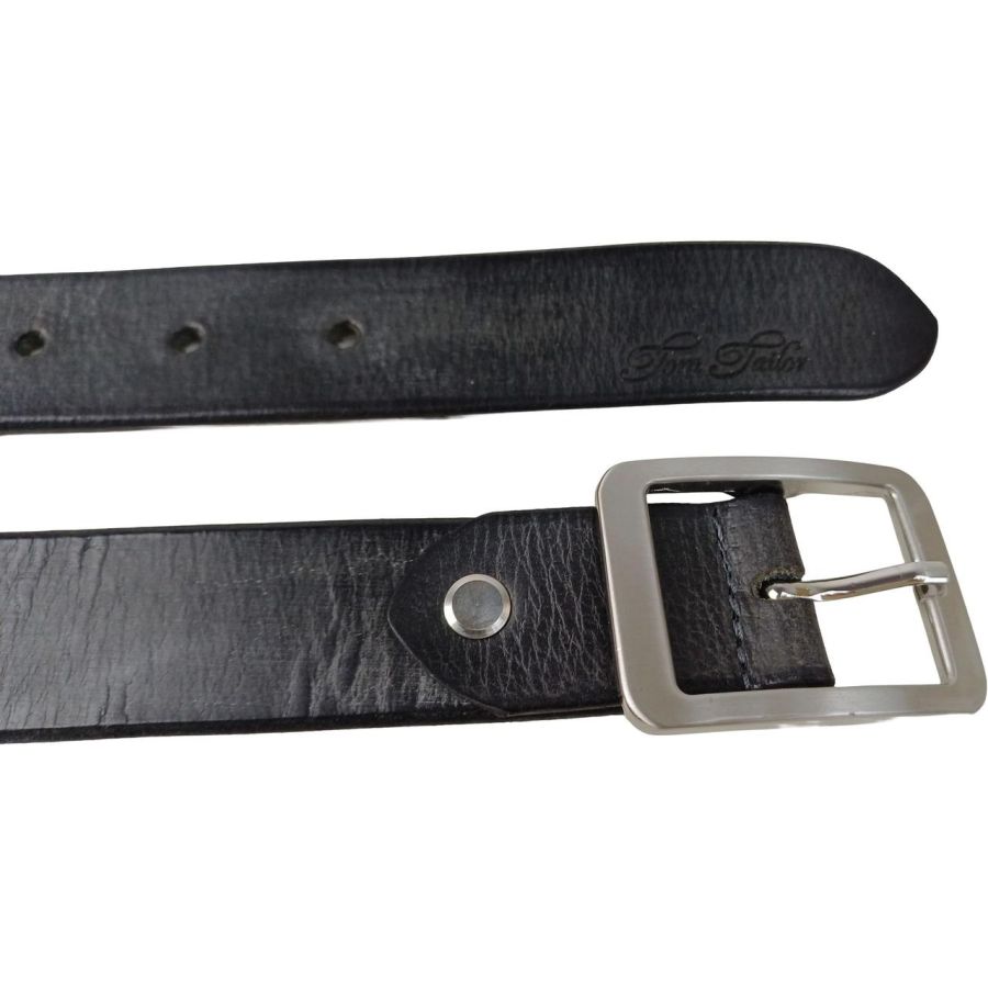 Ремень женский Tom Tailor Vintage 108 см 2.8 см кожа Черный