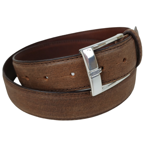 Ремень мужской Vanzetti Vintage 116 см 3.3 см кожа Коричневый