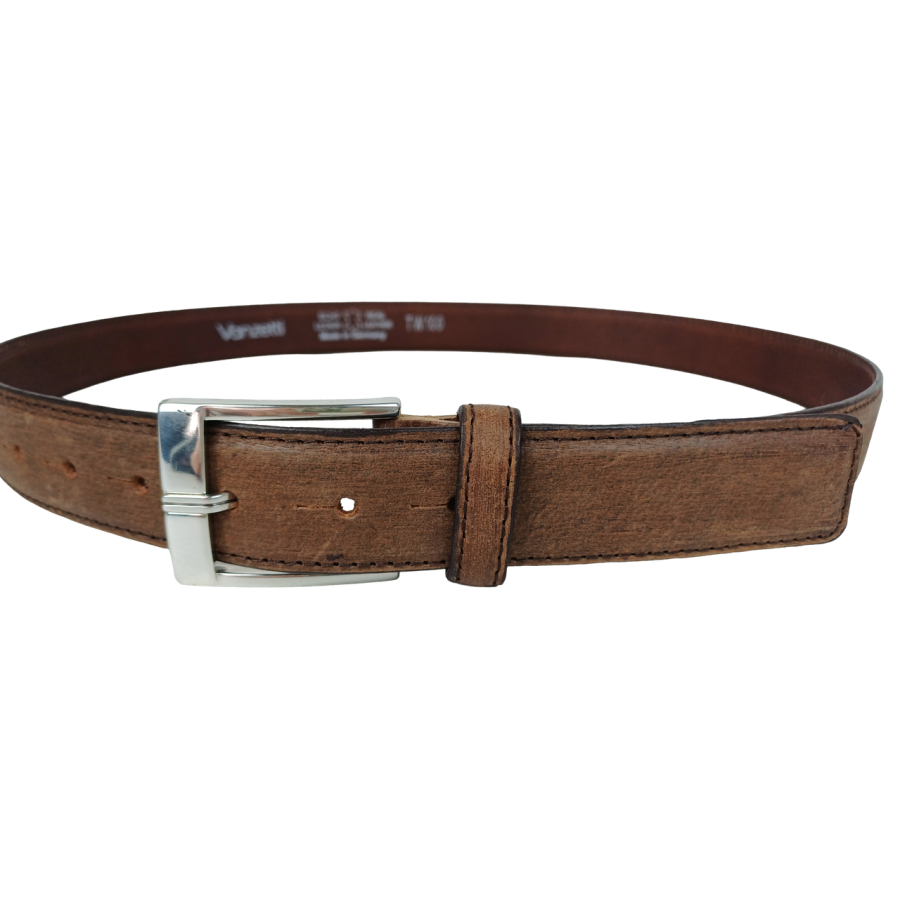 Ремень мужской Vanzetti Vintage 116 см 3.3 см кожа Коричневый