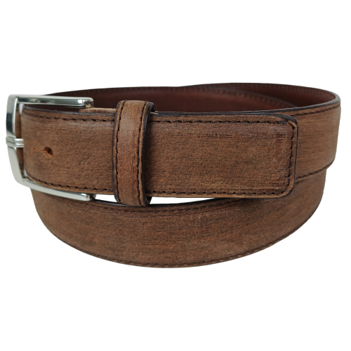 Ремень мужской Vanzetti Vintage 116 см 3.3 см кожа Коричневый