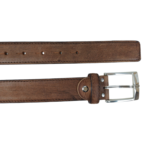 Ремень мужской Vanzetti Vintage 116 см 3.3 см кожа Коричневый