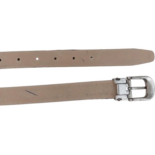 Ремень женский Vanzetti под крокодила 111 см 2.3 см кожа Черный с серым