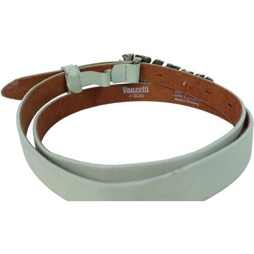 Ремень женский Vanzetti узкий 108 см 2 см кожа Мятный