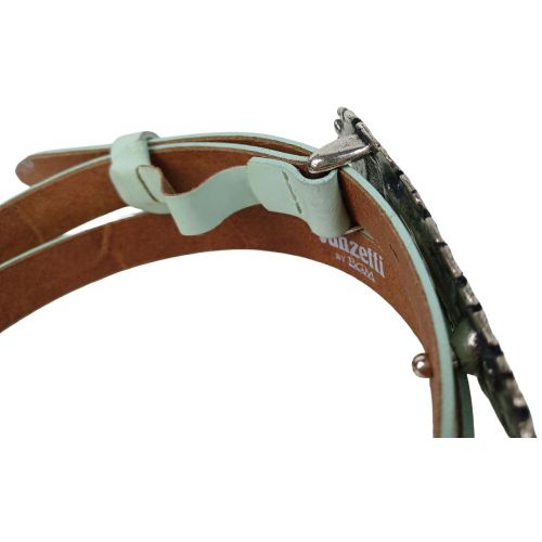 Ремень женский Vanzetti узкий 108 см 2 см кожа Мятный