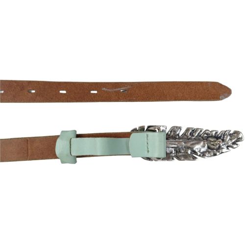 Ремень женский Vanzetti узкий 108 см 2 см кожа Мятный