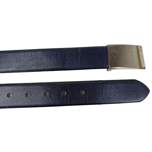 Ремень женский Vanzetti элегантный 100 см 3.3 см кожа Темно-синий