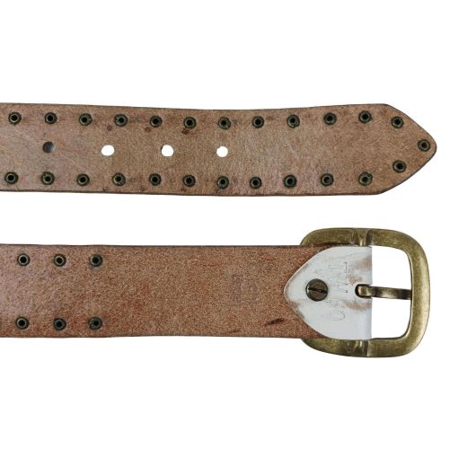 Ремень женский Vanzetti Vintage дизайнерский 76 см 4 см кожа Белый