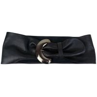 Ремень-корсет женский Vanzetti 98 см 12.5 см кожа Черный