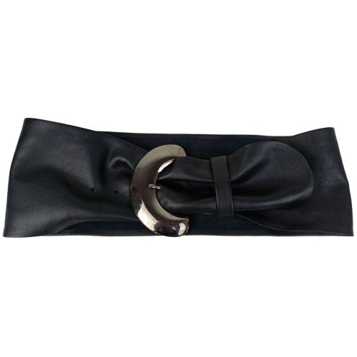 Ремень-корсет женский Vanzetti 98 см 12.5 см кожа Черный