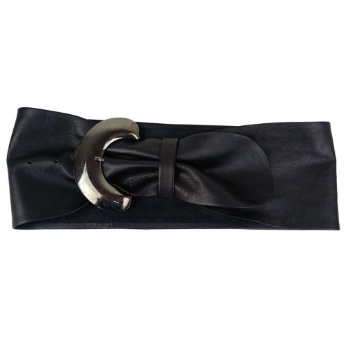 Ремень-корсет женский Vanzetti 98 см 12.5 см кожа Черный