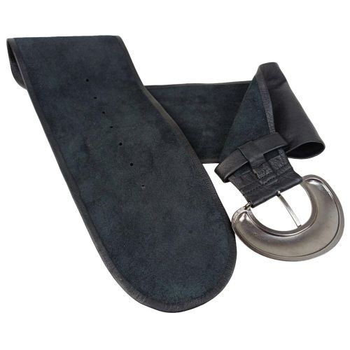 Ремень-корсет женский Vanzetti 98 см 12.5 см кожа Черный