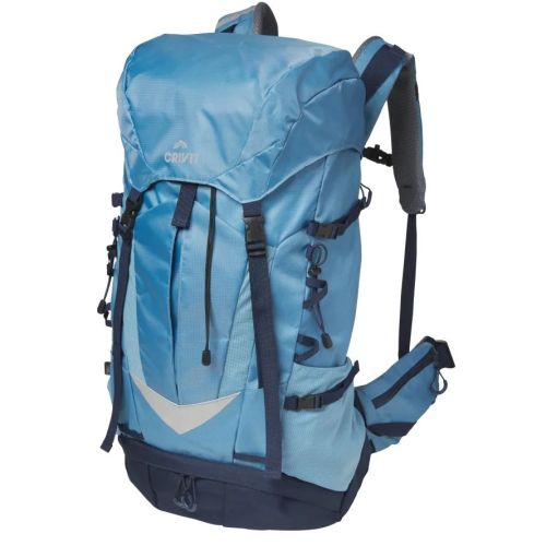 Рюкзак туристический Crivit 40L 30x24x70 см полиэстер Голубой
