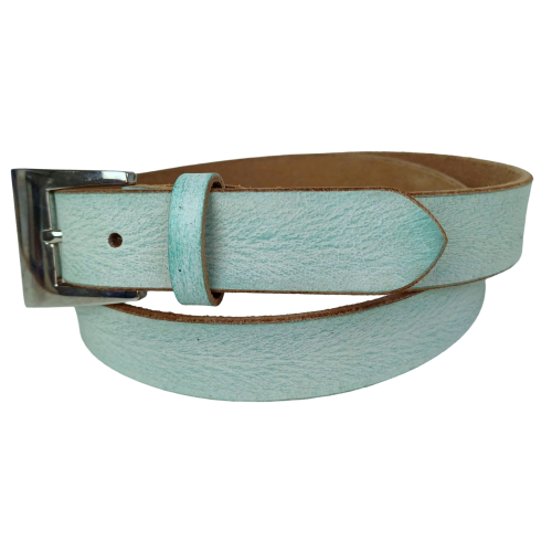 Женский ремень Vanzetti RMT132 натуральная кожа 2,8 см Бирюзовый