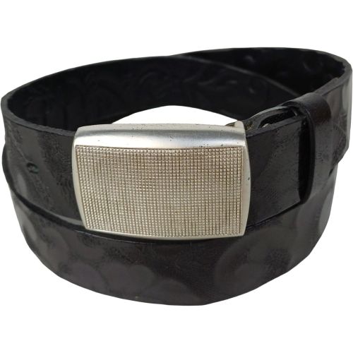 Дизайнерский женский ремень Vanzetti RMT141 натуральная кожа закрытая пряжка 3,3 см Черный