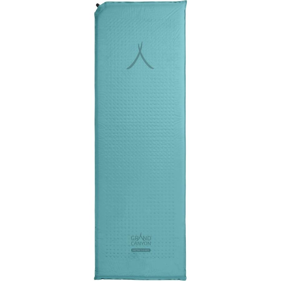 Детский самонадувной коврик Grand Canyon Hattan 3,8 Kids 160x51x3,8 см Бирюзовый