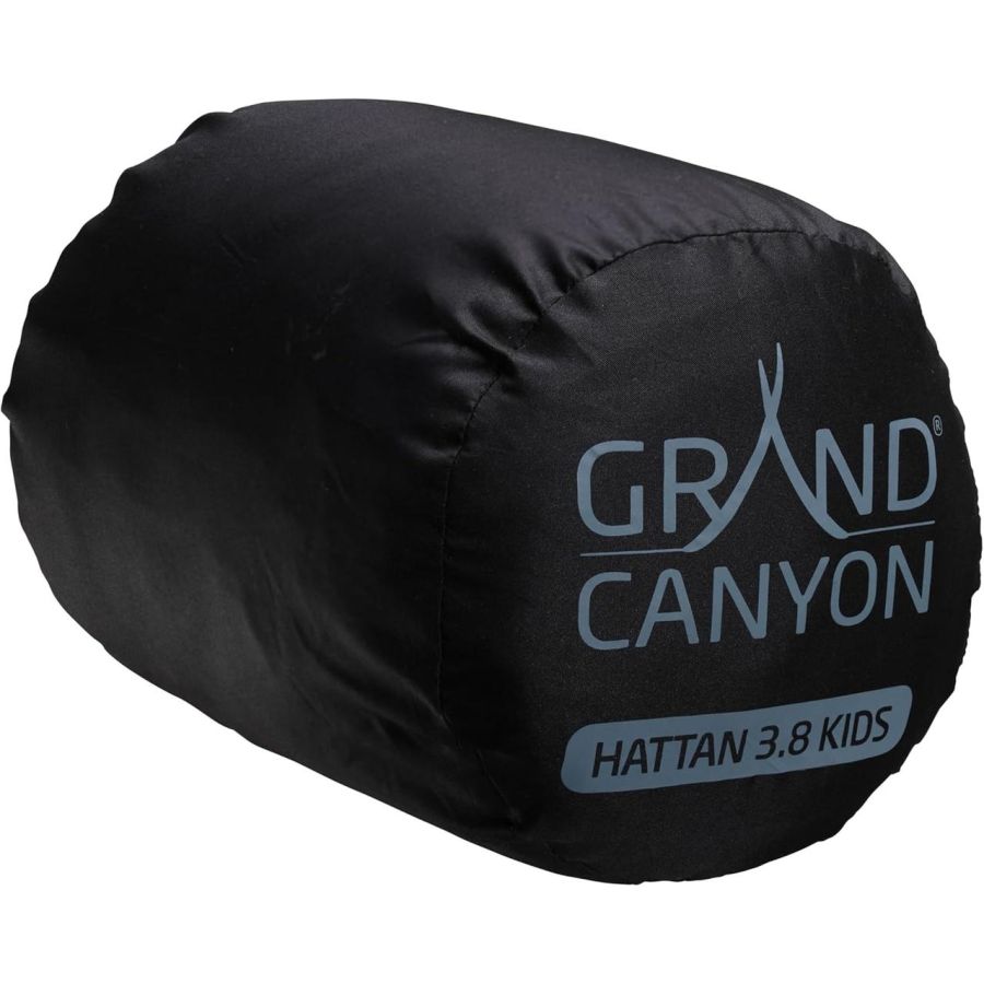 Детский самонадувной коврик Grand Canyon Hattan 3,8 Kids 160x51x3,8 см Бирюзовый