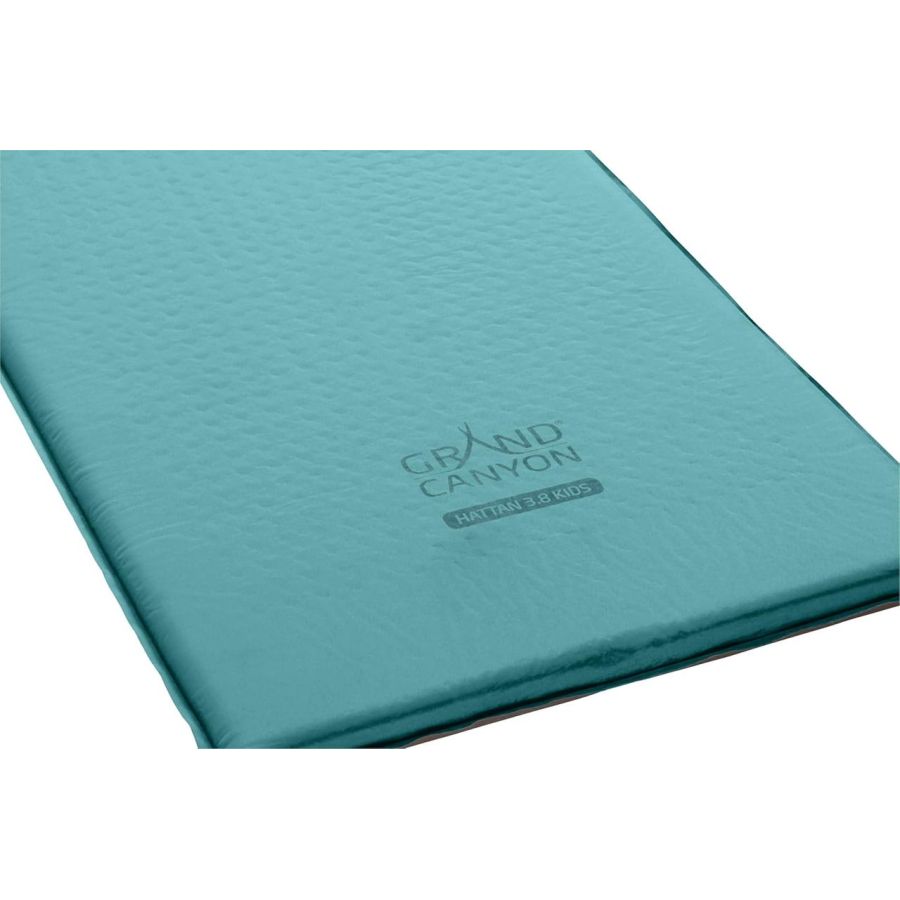 Детский самонадувной коврик Grand Canyon Hattan 3,8 Kids 160x51x3,8 см Бирюзовый
