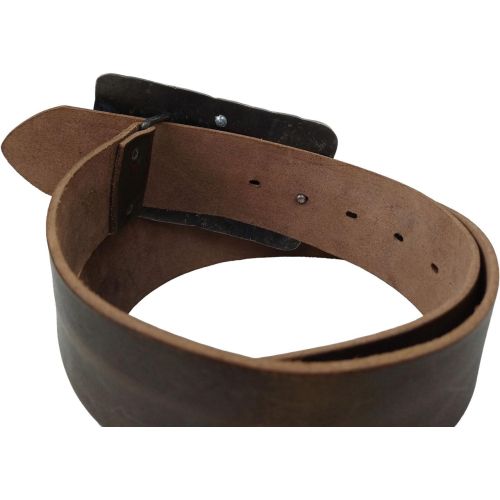 Женский ремень с большой винтажной пряжкой, бляхой под джинсы Vanzetti