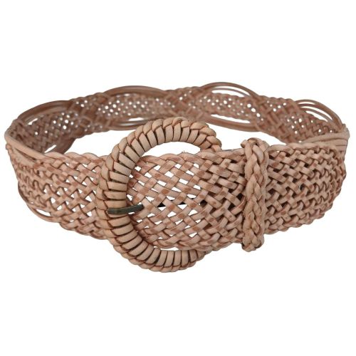 Женский ремень-косичка Vanzetti RMT162 5,5 см Коричневый