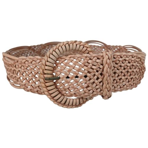 Женский ремень-косичка Vanzetti RMT162 5,5 см Коричневый