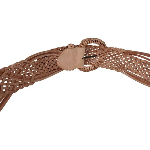 Женский ремень-косичка Vanzetti RMT162 5,5 см Коричневый