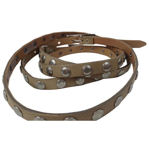 Женский ремень Vanzetti с заклепками для нескольких оборотов 1,5 см Серый